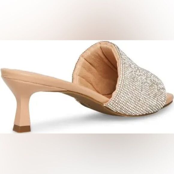 Anne Klein NIB Layda Crystal Slide Sandals Size 8 - Picture 5 of 9